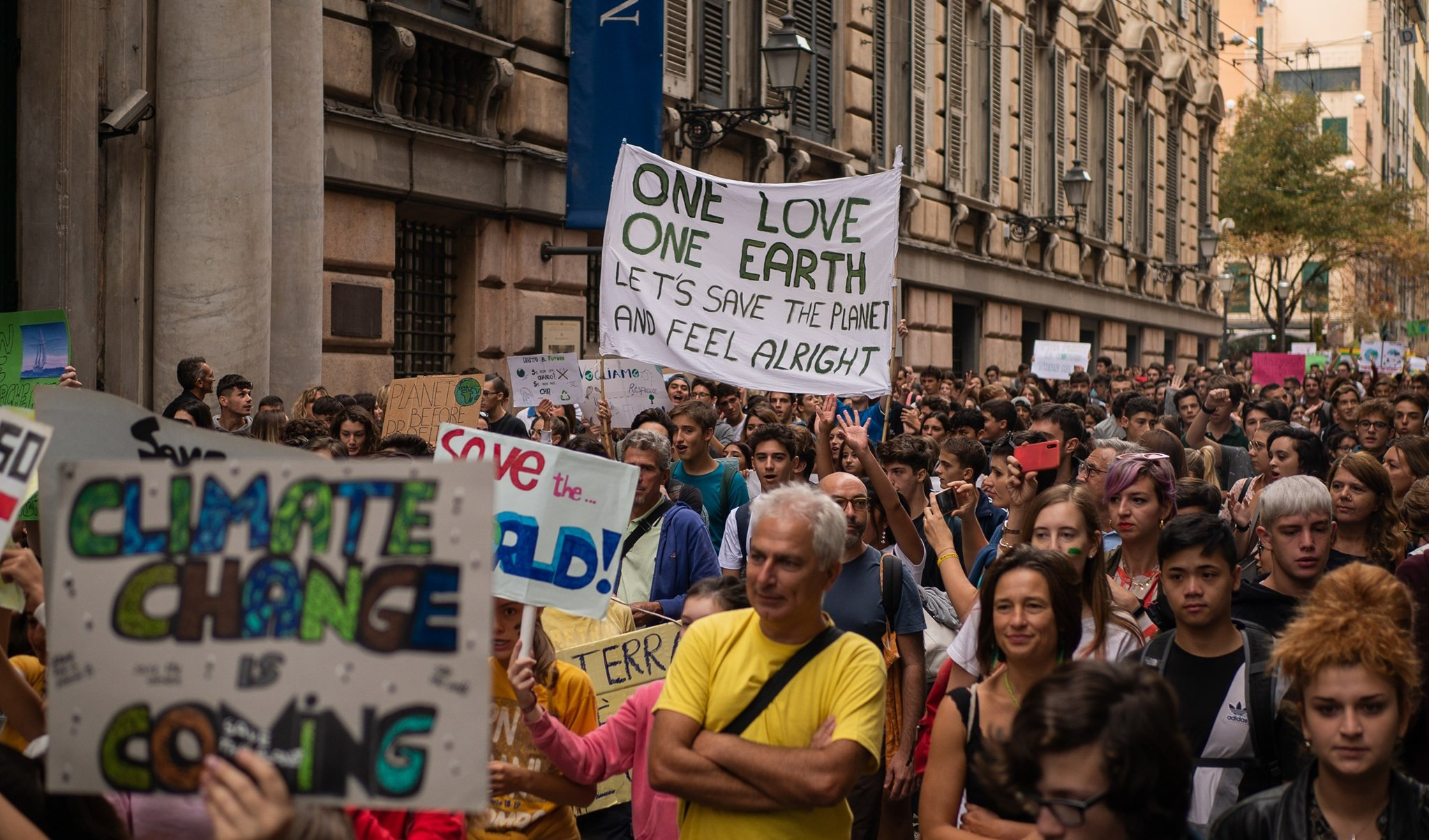 Sciopero globale per il clima, a Genova i 