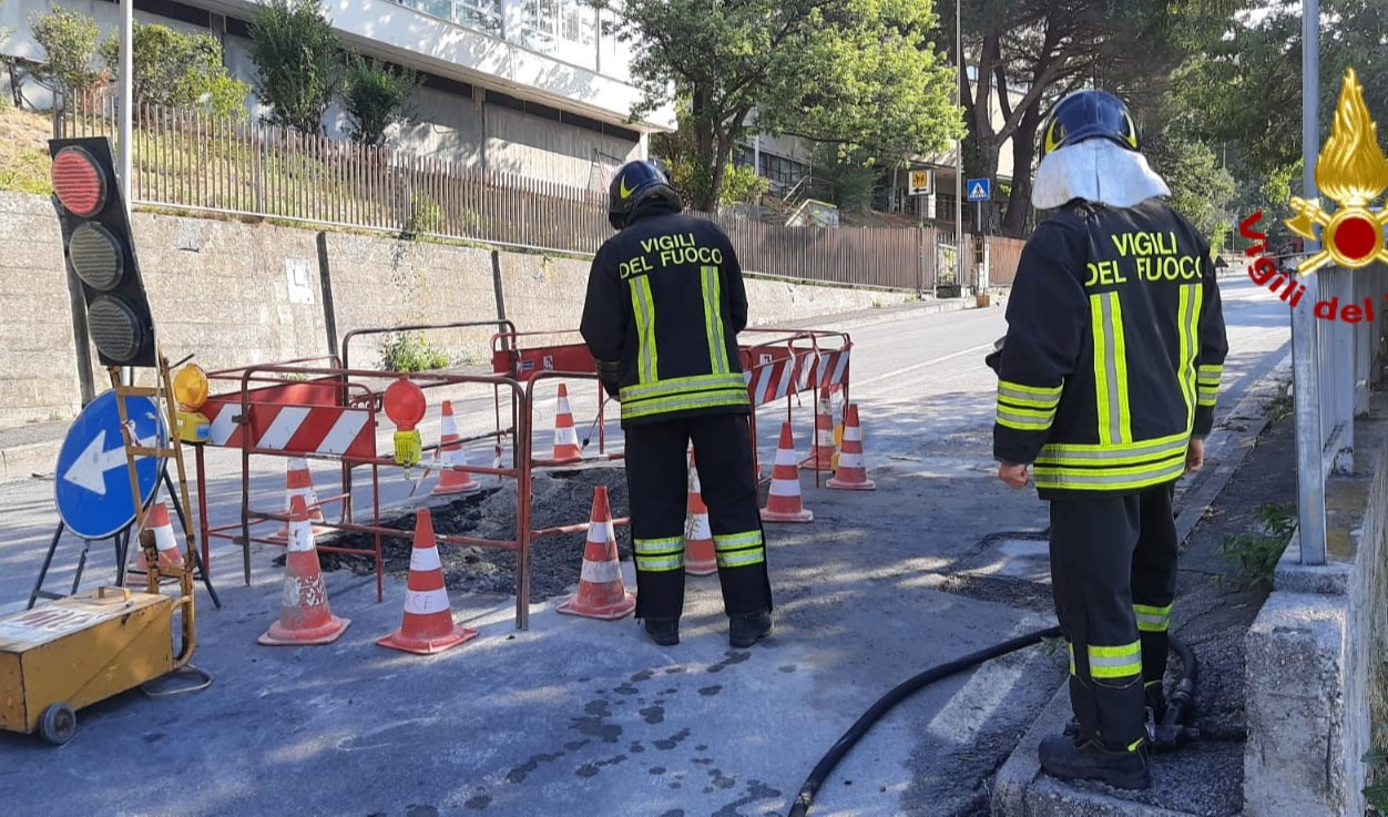 Molassana, incidente con fuga di gas: chiusa per tre ore via rio Maggiore