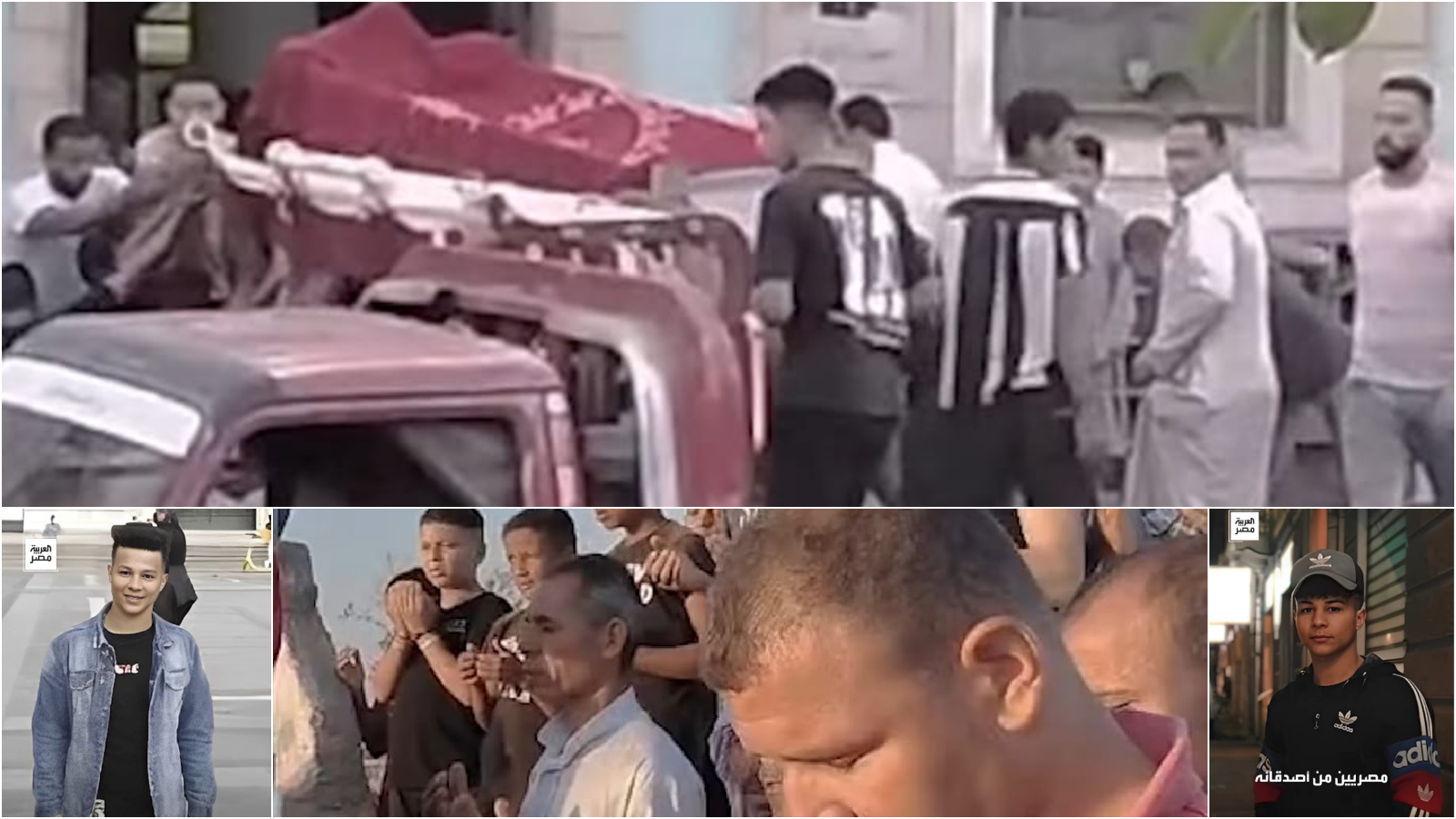  Barbiere decapitato: le immagini del funerale in Egitto, fra rabbia e dolore