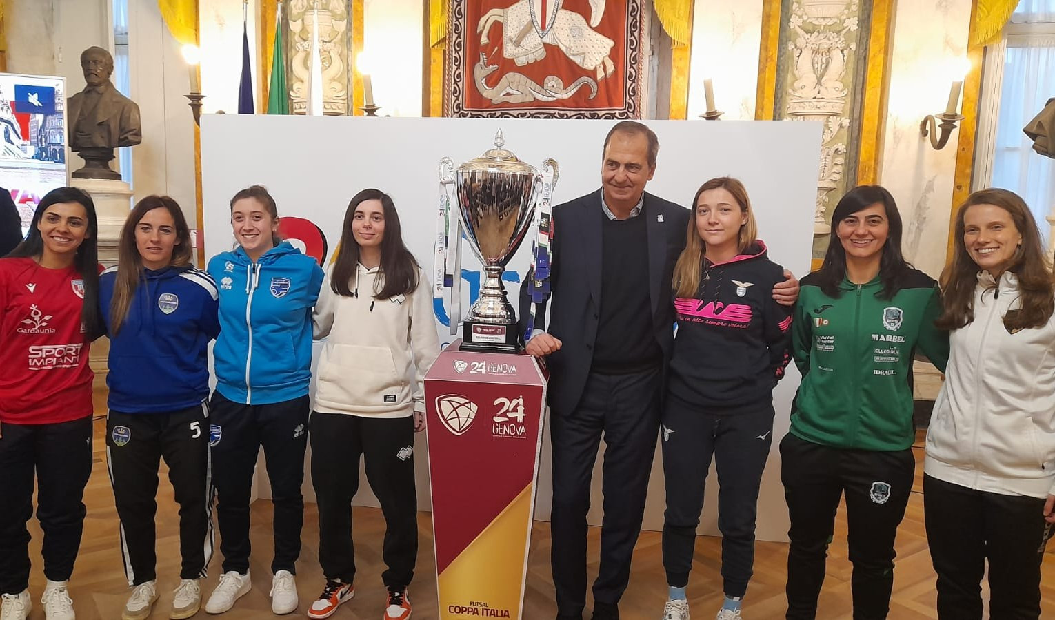 A Genova la Coppa Italia di Futsal femminile, il 21 aprile la finalissima