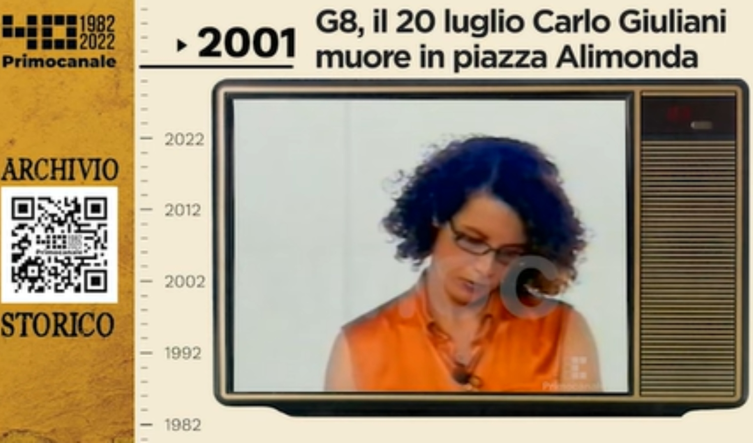 Dall'archivio storico di Primocanale, 2001: Carlo Giuliano muore in piazza Alimonda