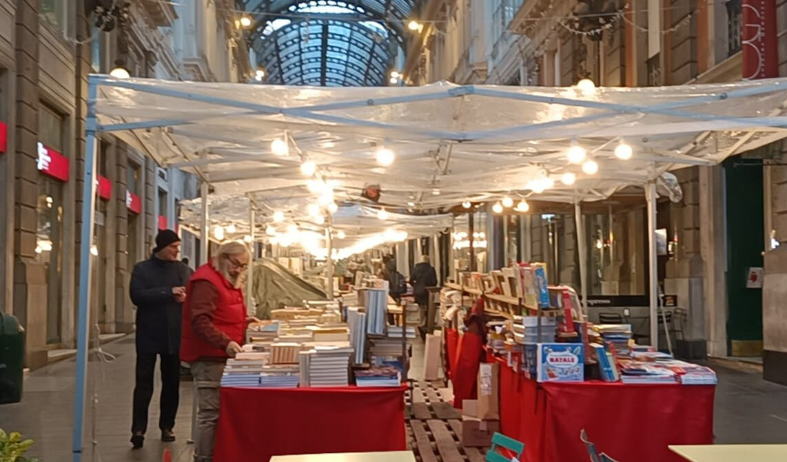 Genova, aperta la Fiera del Libro a Galleria Mazzini