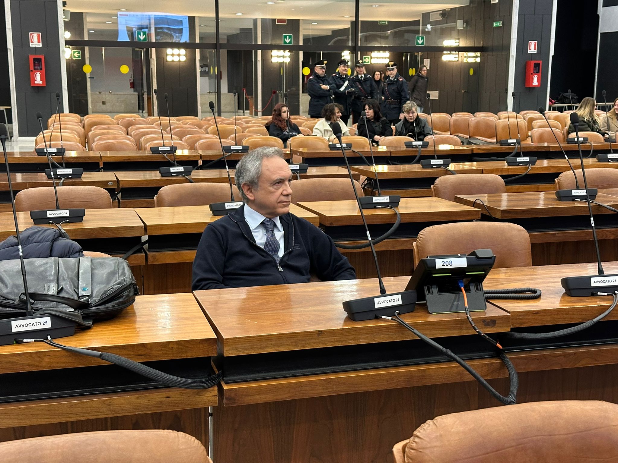 Marco Soracco al banco degli imputati