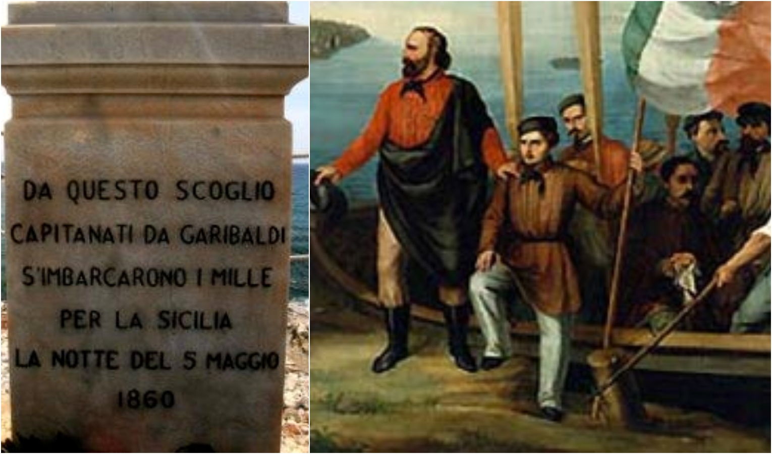 Genova, 163 anni fa la partenza dei Mille per unire l'Italia