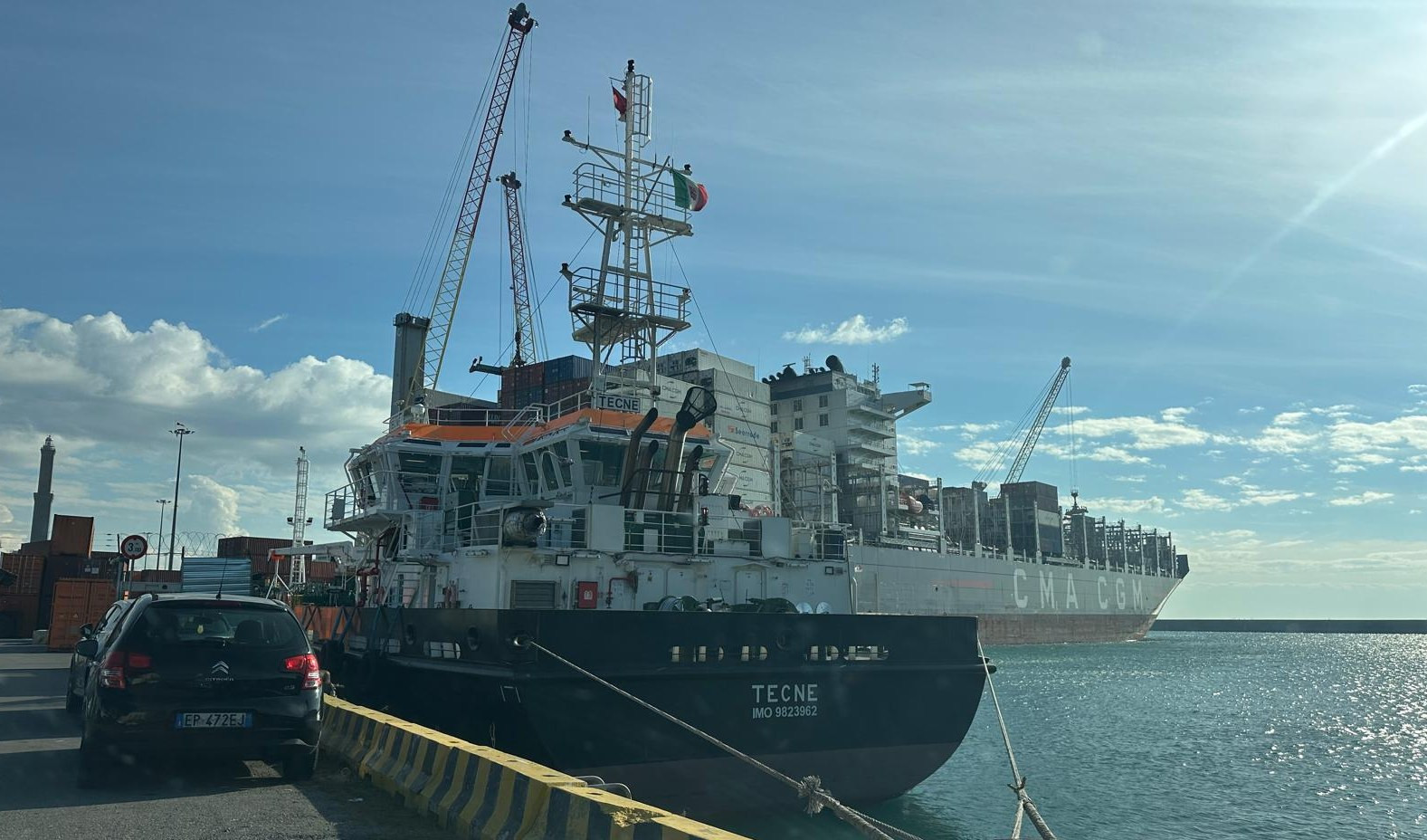 Blocco traffico per ex Ilva, le conseguenze sul porto: 