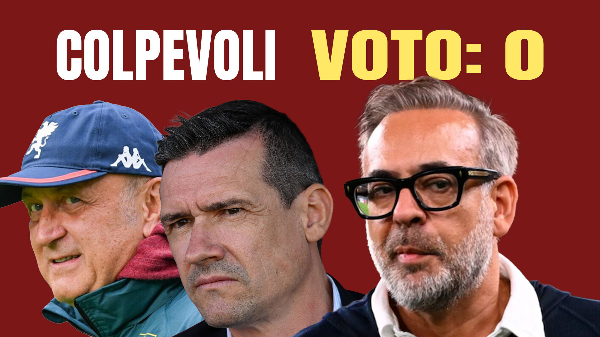 Genoa, notte fonda: servono scelte concrete e trasparenza. Sucu e Blazquez diano risposte