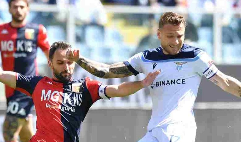 Crollo Genoa con la Lazio: 1-4, per la salvezza è dura