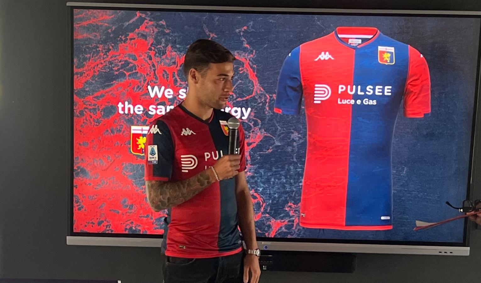 Genoa, Pulsee è il nuovo sponsor sulla maglia