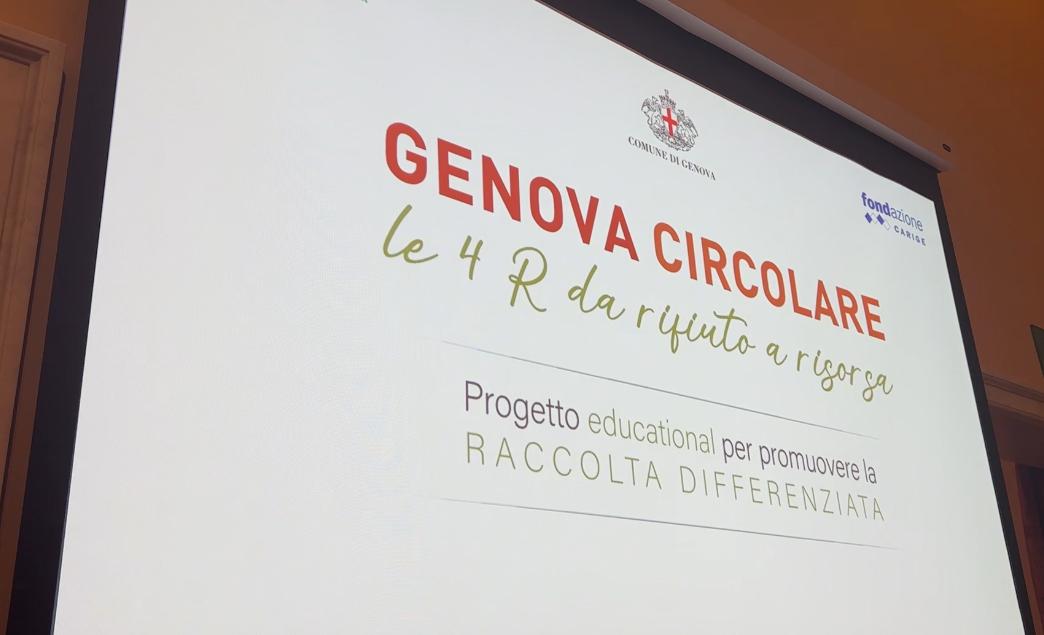 Rifiuti, Fondazione Carige in campo per una Genova Circolare: 