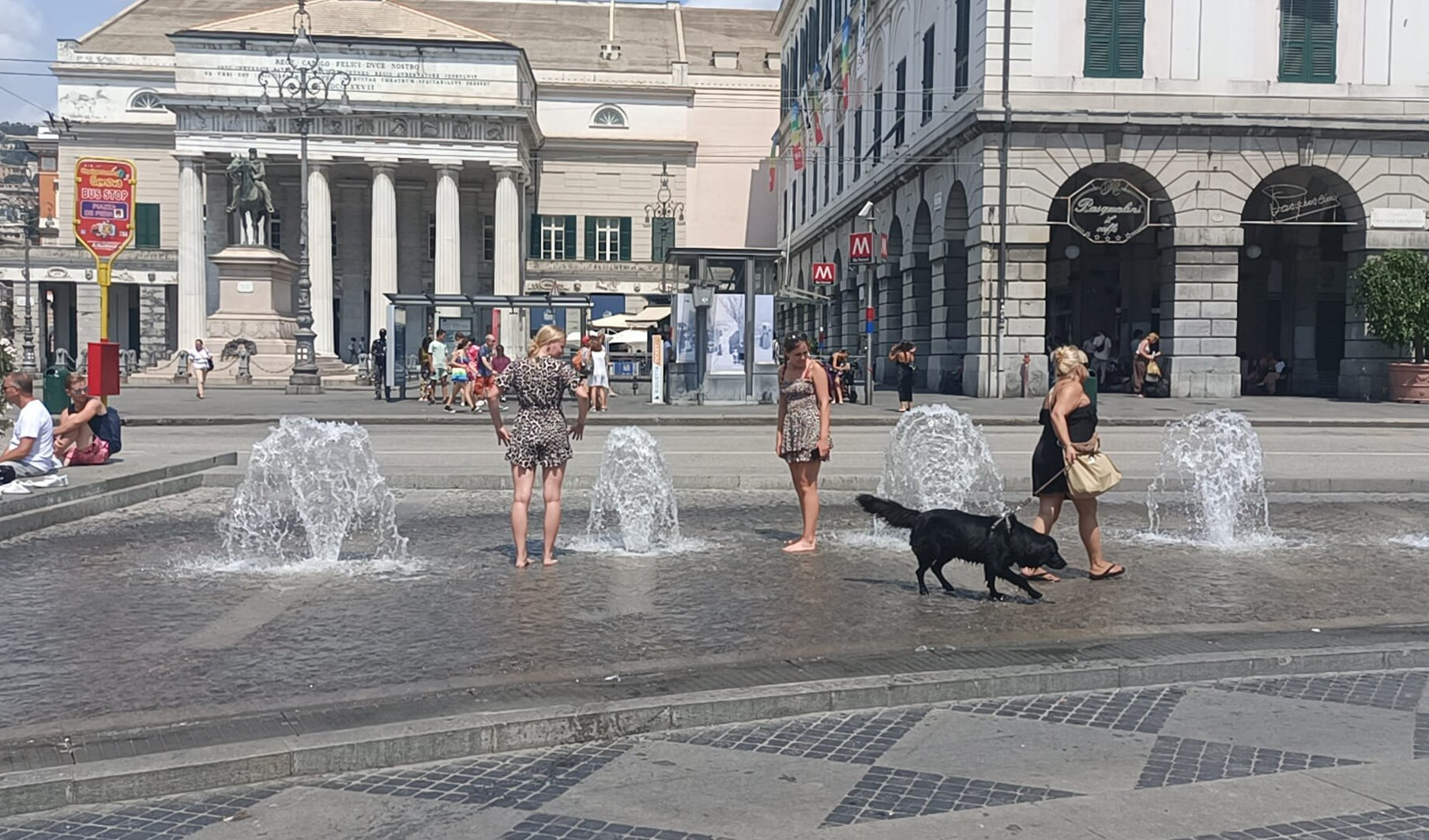 Ondata di calore in Liguria, a Genova ancora bollino rosso per caldo