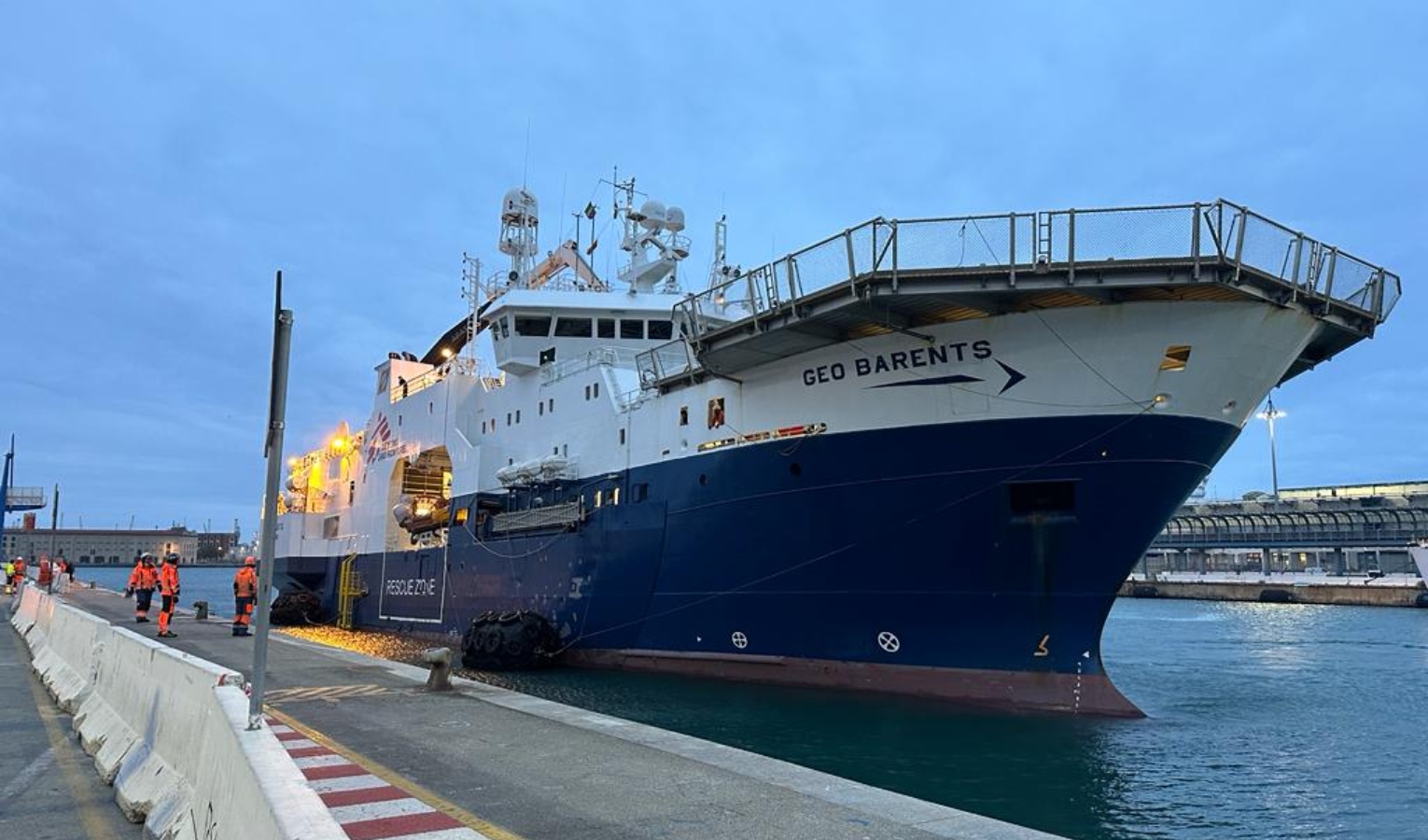 Domani l'arrivo della Geo Barents a Genova: a bordo 68 migranti