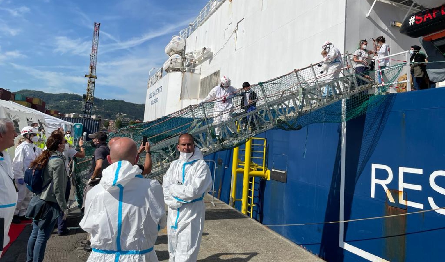 Geo Barents a Genova, migranti trasferiti in strutture di Savona e Imperia