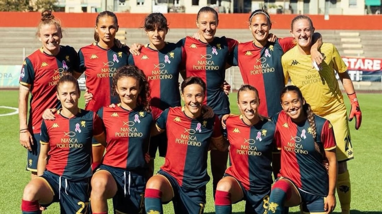Le reti di Hilaj, Lipman e Monterubbiano fanno felice il Genoa Women (foto Genoa Cfc)