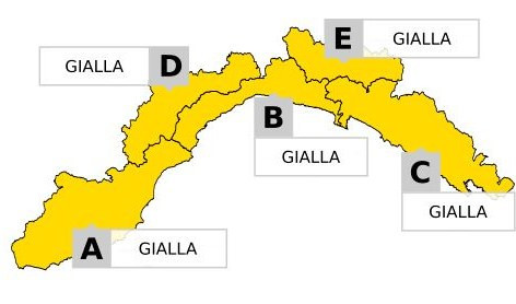 Meteo, arriva la pioggia: a Ferragosto allerta gialla su tutta la Liguria