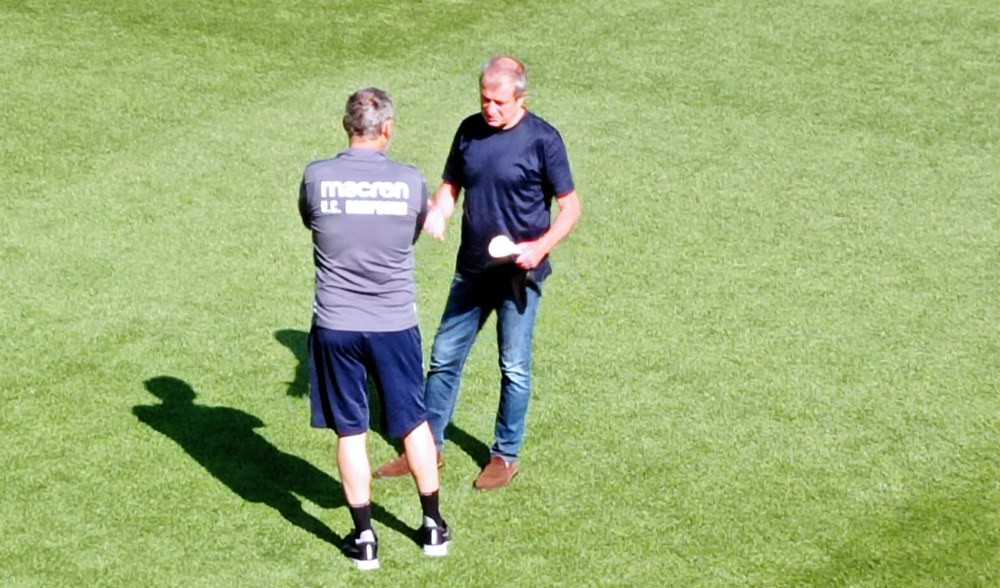 Sampdoria subito in campo per preparare la sfida alla Lazio