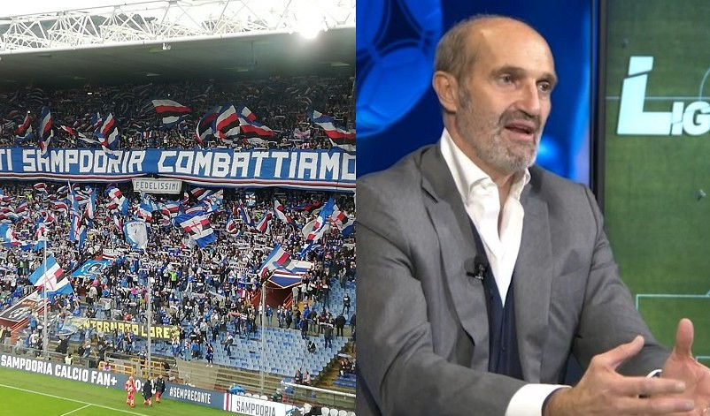 Marco Lanna, presidente della Sampdoria, è preoccupato