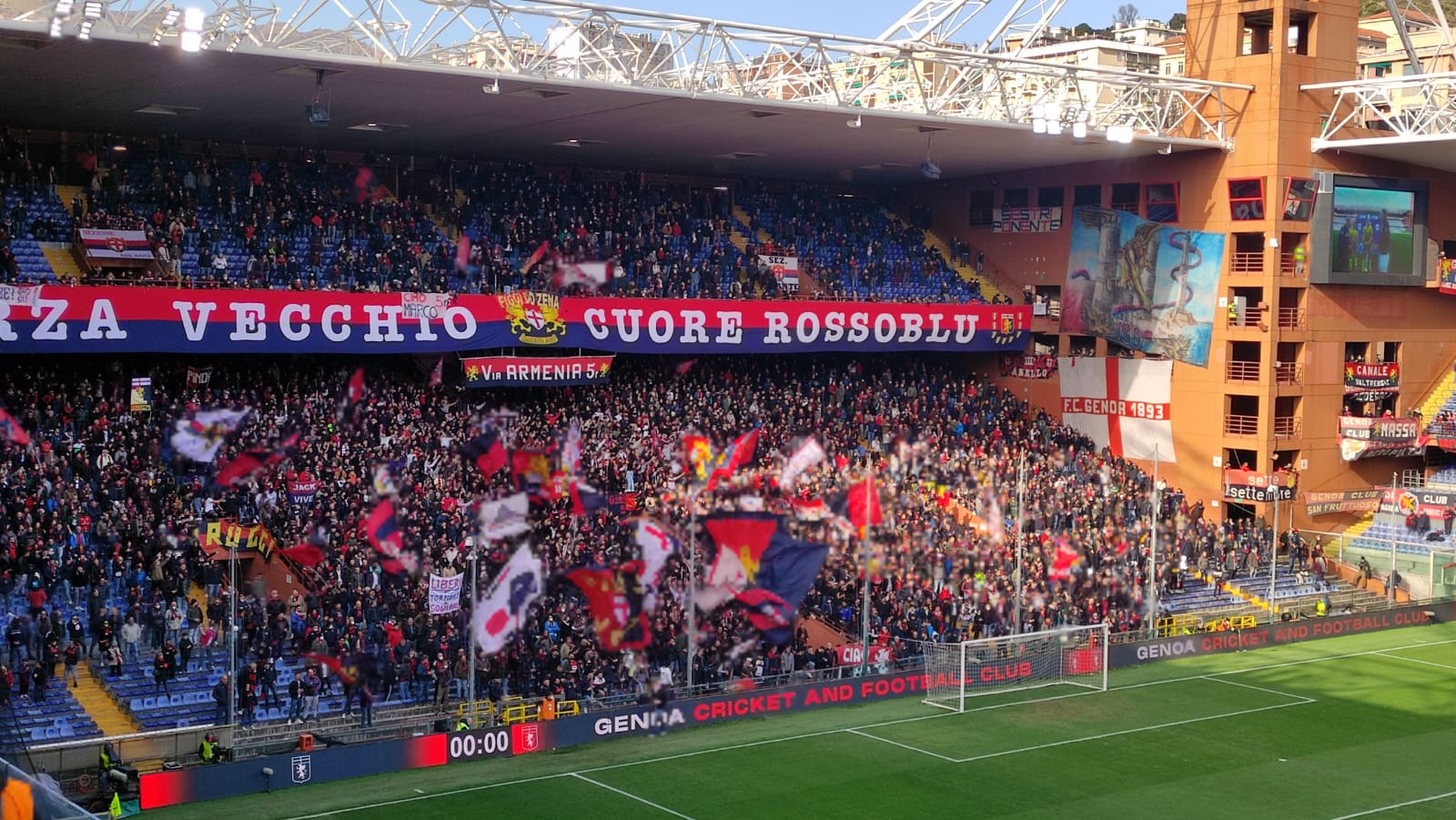 La gradinata Nord