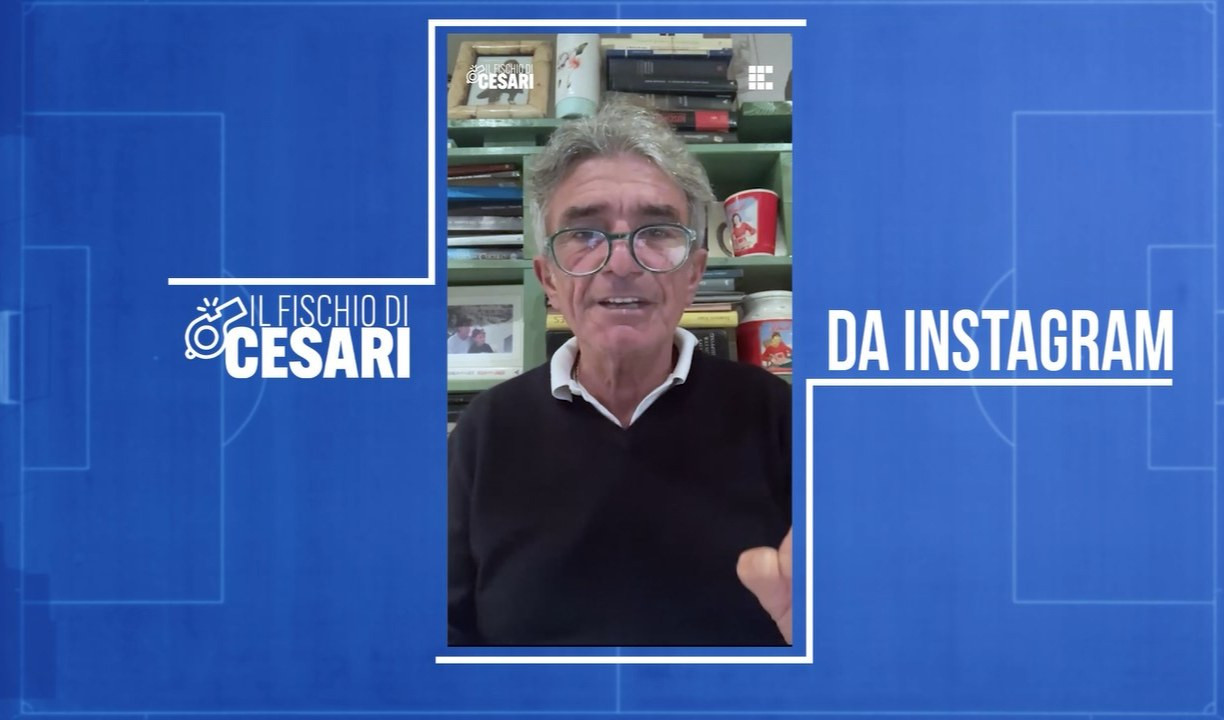 Il 'fischio' di Graziano Cesari: 