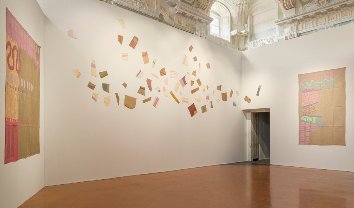 A Palazzo Ducale la pittura zen di Giorgio Griffa: 