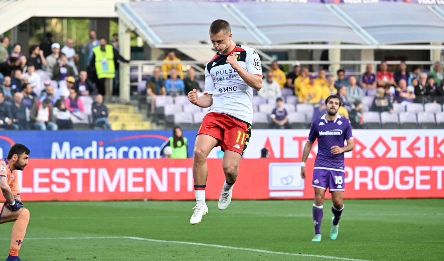 Un Genoa gagliardo si prende un punto a Firenze