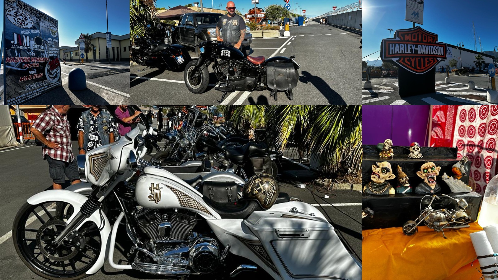 Harley Davidson, la Marina di Sestri Ponente capitale degli harleysti