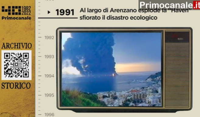 Dall'archivio storico di Primocanale, 1991: il disastro della Haven 