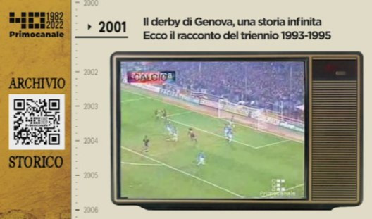 Dall'archivio storico di Primocanale, il racconto dei derby Genoa-Samp