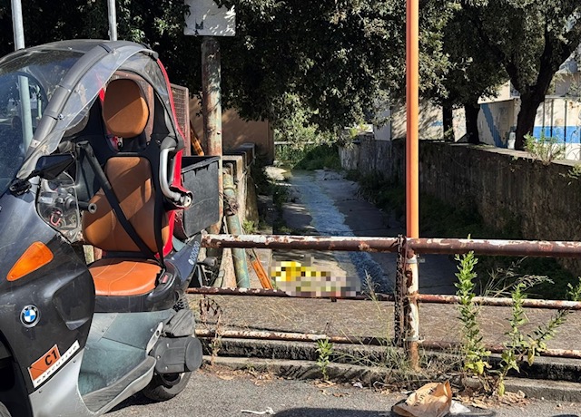 Trovato il cadavere di un uomo nel greto del torrente a Sestri Ponente