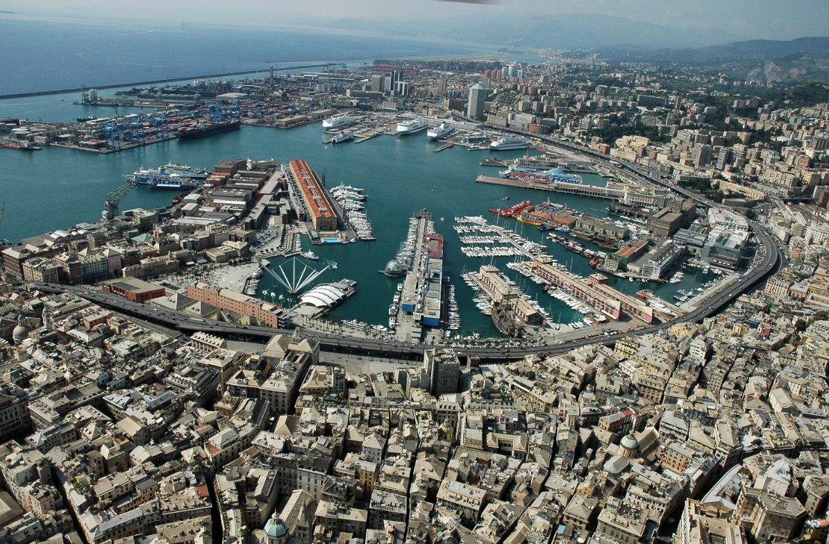 Genova vista dall’alto