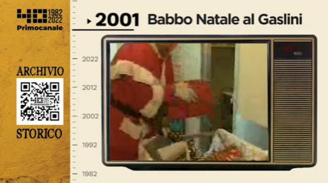 Dall'archivio storico di Primocanale, 2001: Babbo Natale al Gaslini