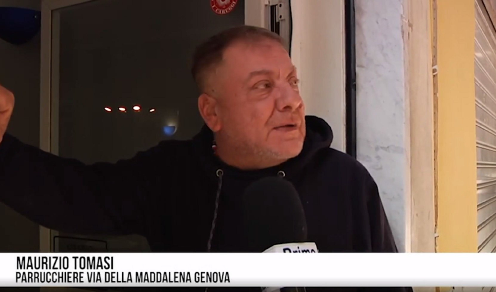 Genova, il barbiere di via della Maddalena: 