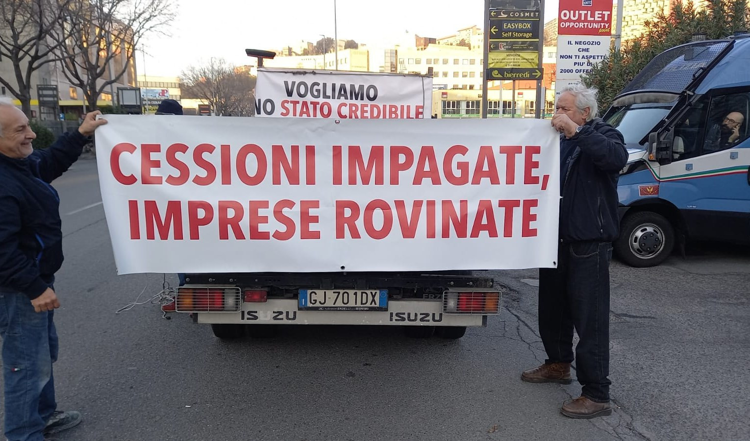 Protesta edili, gli organizzatori: 