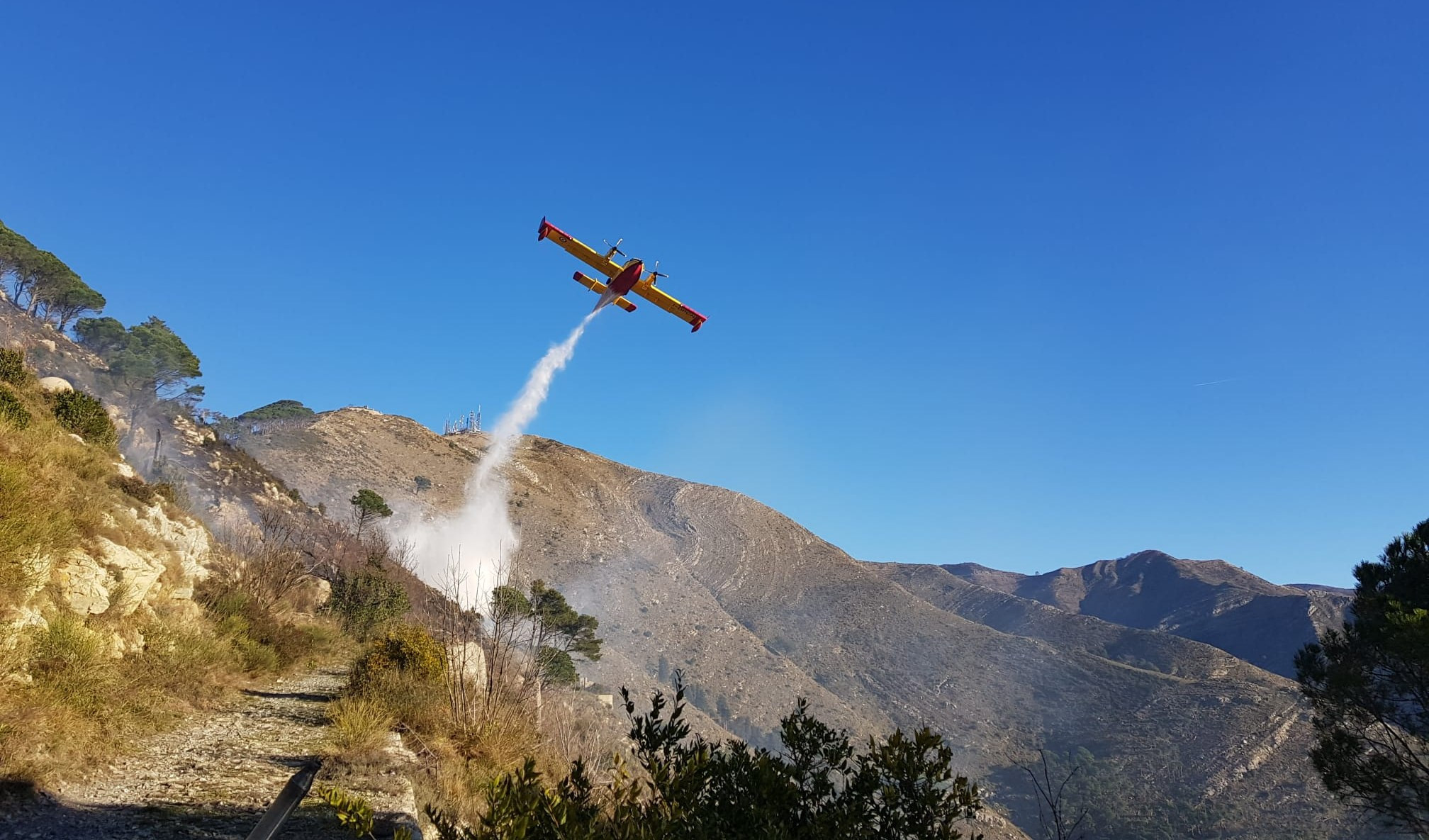 Incendio Monte Moro, Gambino: 