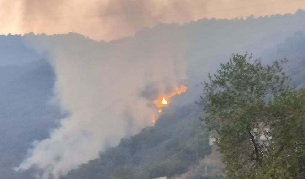Incendi: sotto controllo le fiamme a Prelà e Toirano