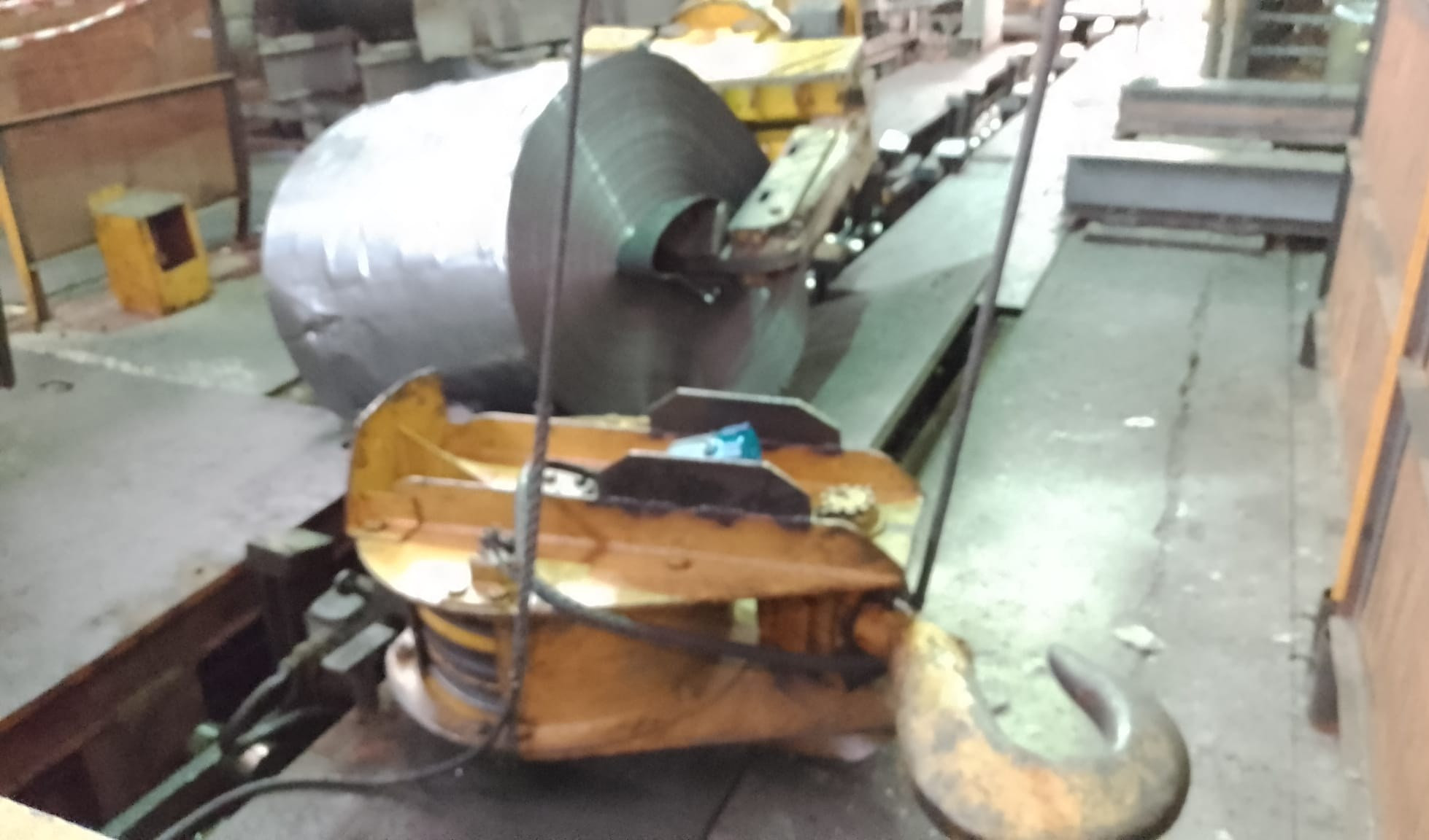 Nuovo incidente a Cornigliano: cade bobina da 250 kg