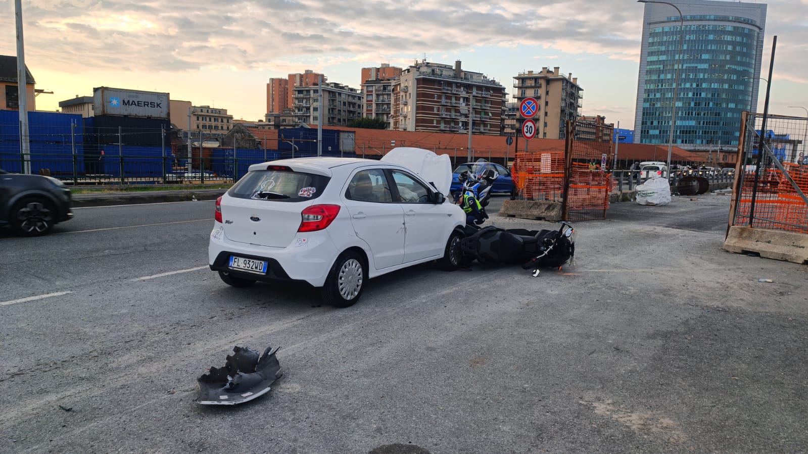 Incidente mortale in via Perlasca: l'investitore positivo alla cannabis ma 