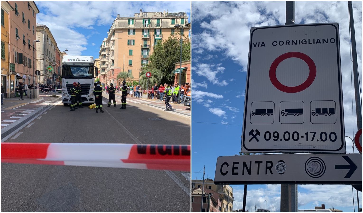 Incidente mortale in via Cornigliano a Genova, residenti e municipio: 