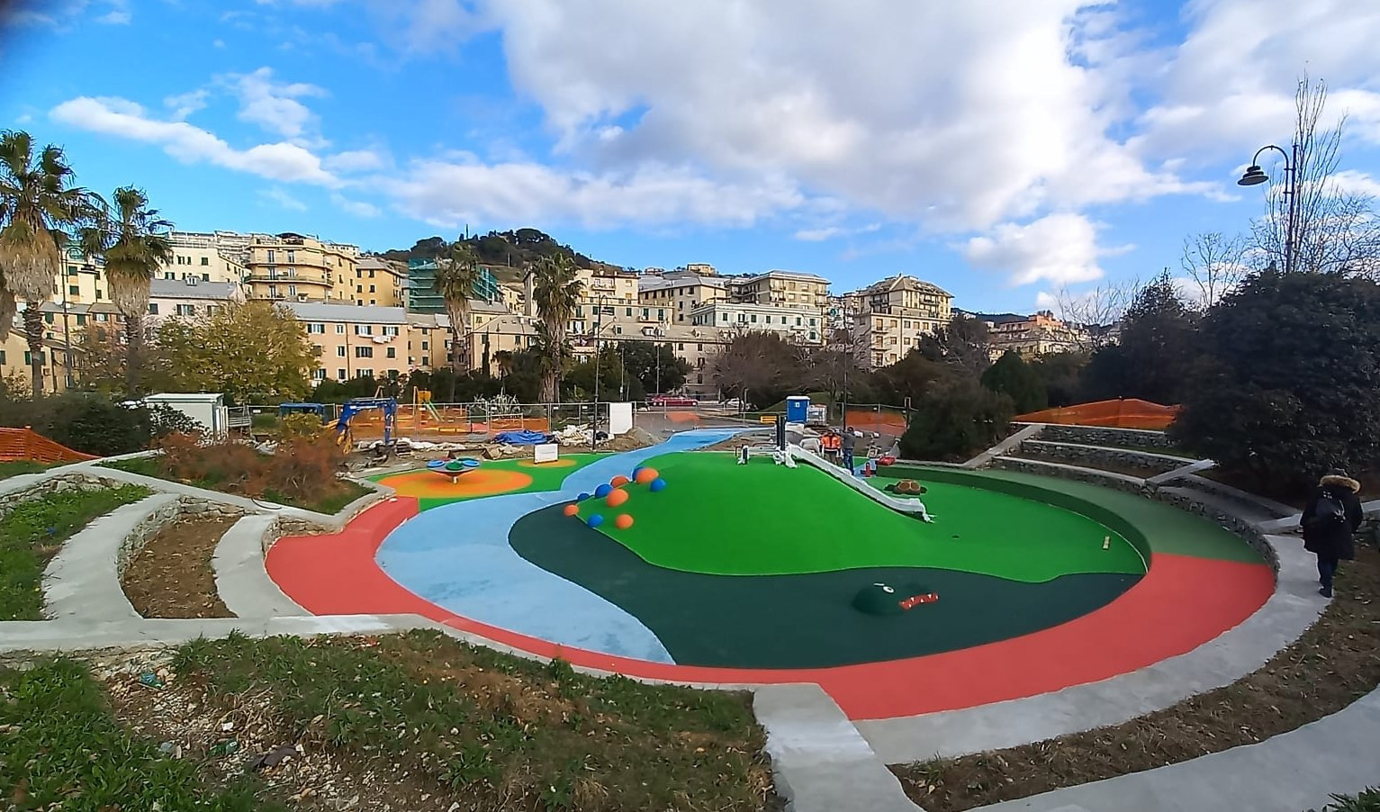 A Pra' arriva 'L'isola della felicità', il parco giochi dedicato ai bambini disabili