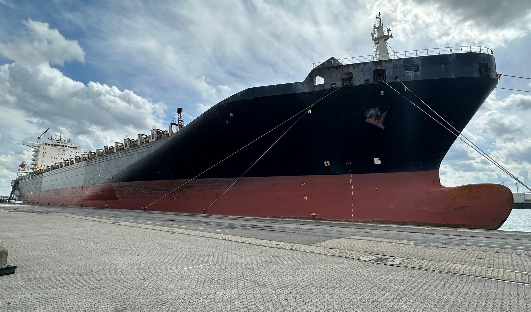 Jolly Verde, la nave più grande della Linea Messina