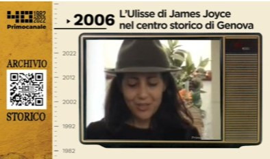 Dall'archivio storico di Primocanale, 2006: l'Ulisse di Joyce nel centro storico di Genova