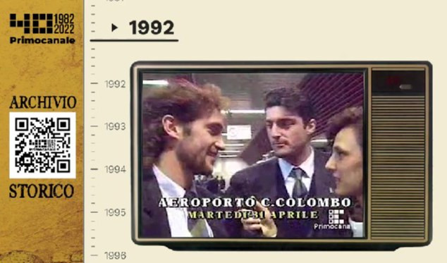 Dall'archivio storico di Primocanale, Lanna intervista Pagliuca nel 1992