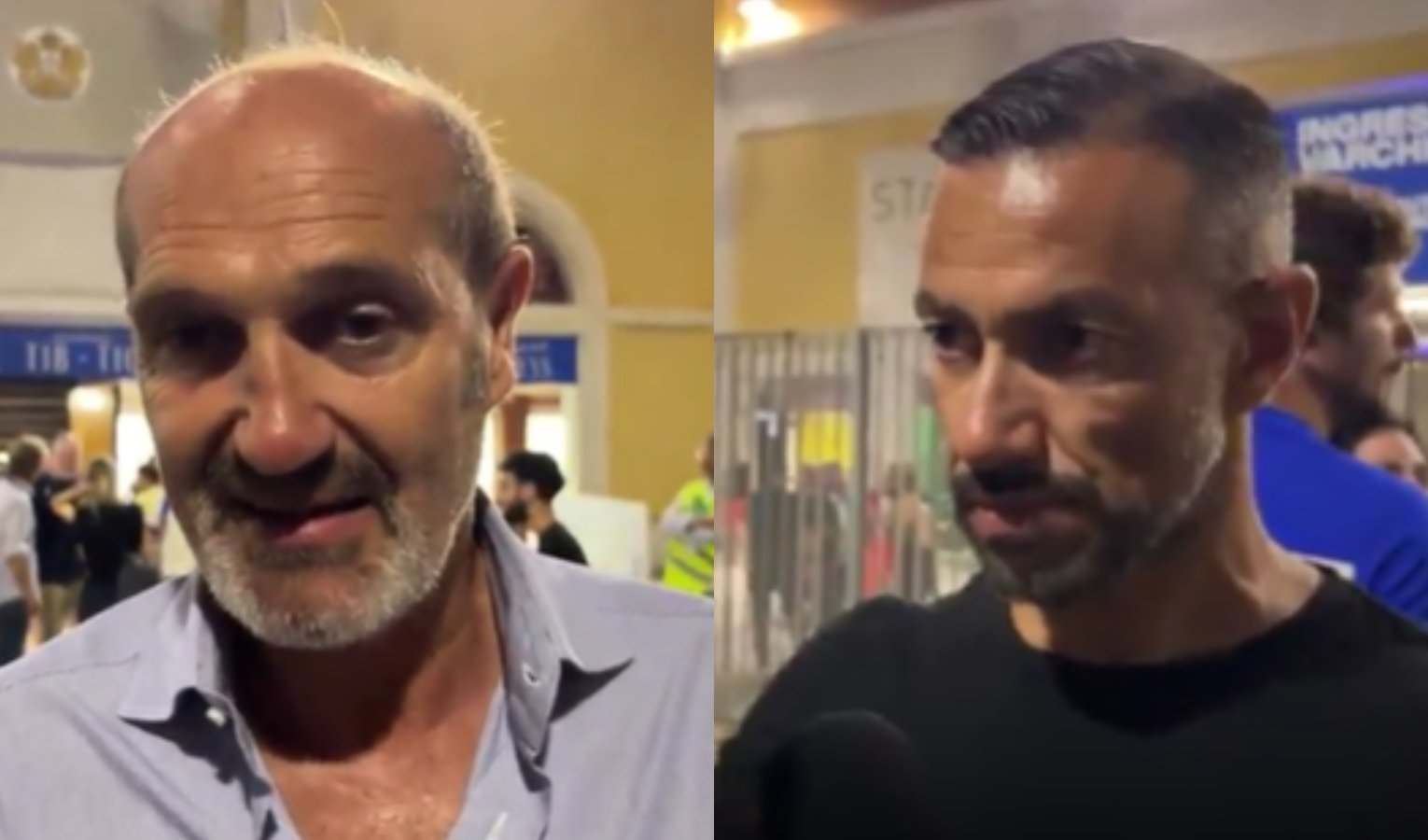 Lanna e Quagliarella a Primocanale: 