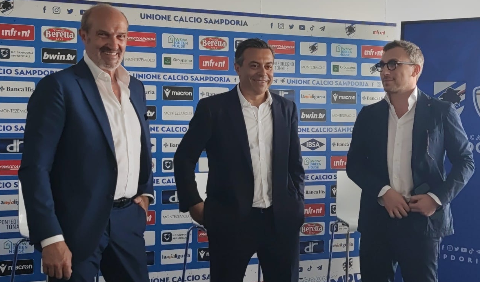 Sampdoria, niente intesa con Baldini: caccia al direttore sportivo