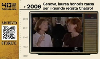 Dall'archivio storico di Primocanale, 2006: laurea honoris causa a Claude Chabrol