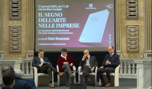 Palazzo Ducale svela il libro sulle collezioni d'arte degli imprenditori italiani