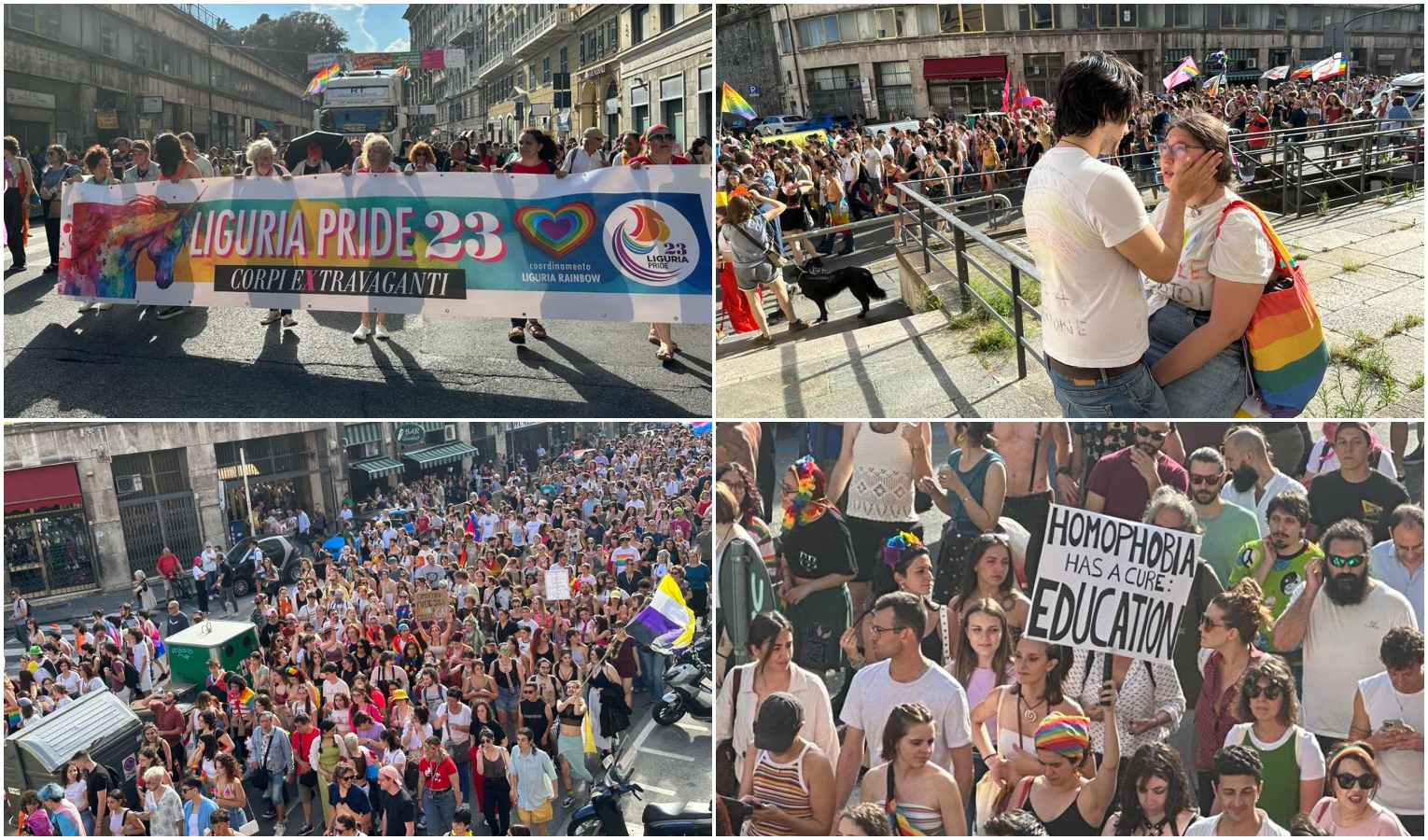 Musica, diritti e orgoglio colorano il Liguria Pride: 25 mila in corteo