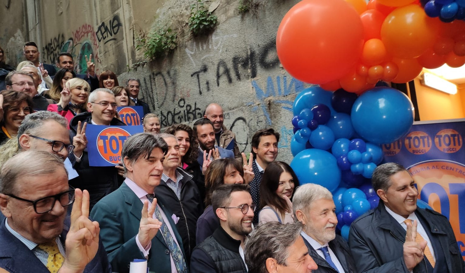 Genova, la Lista Toti trasformerà il point elettorale in luogo d’incontro coi cittadini