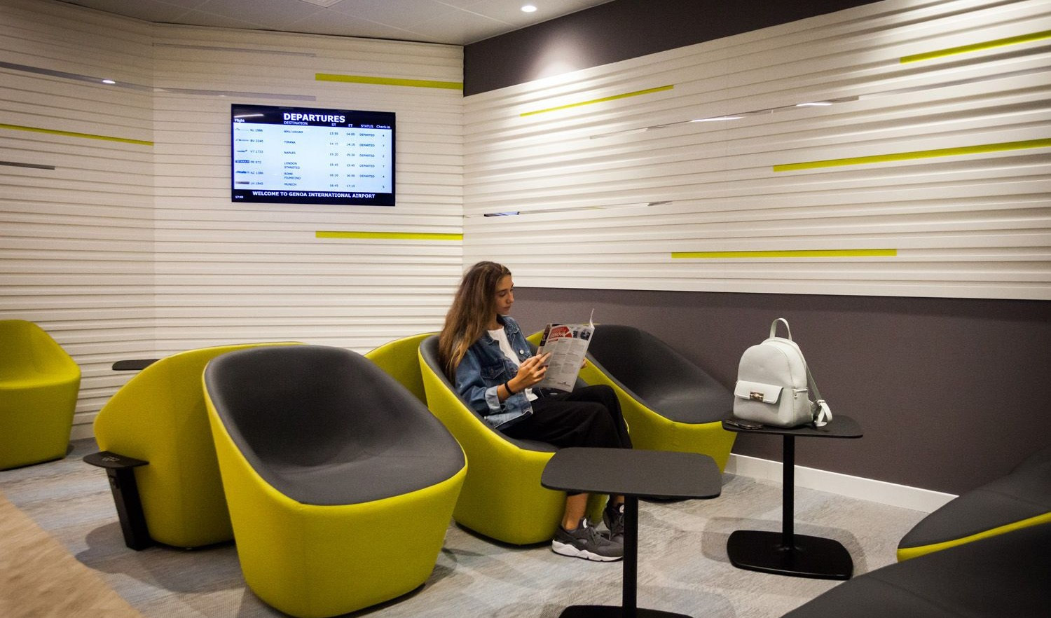 Aeroporto, dopo due anni riapre la Genova Lounge