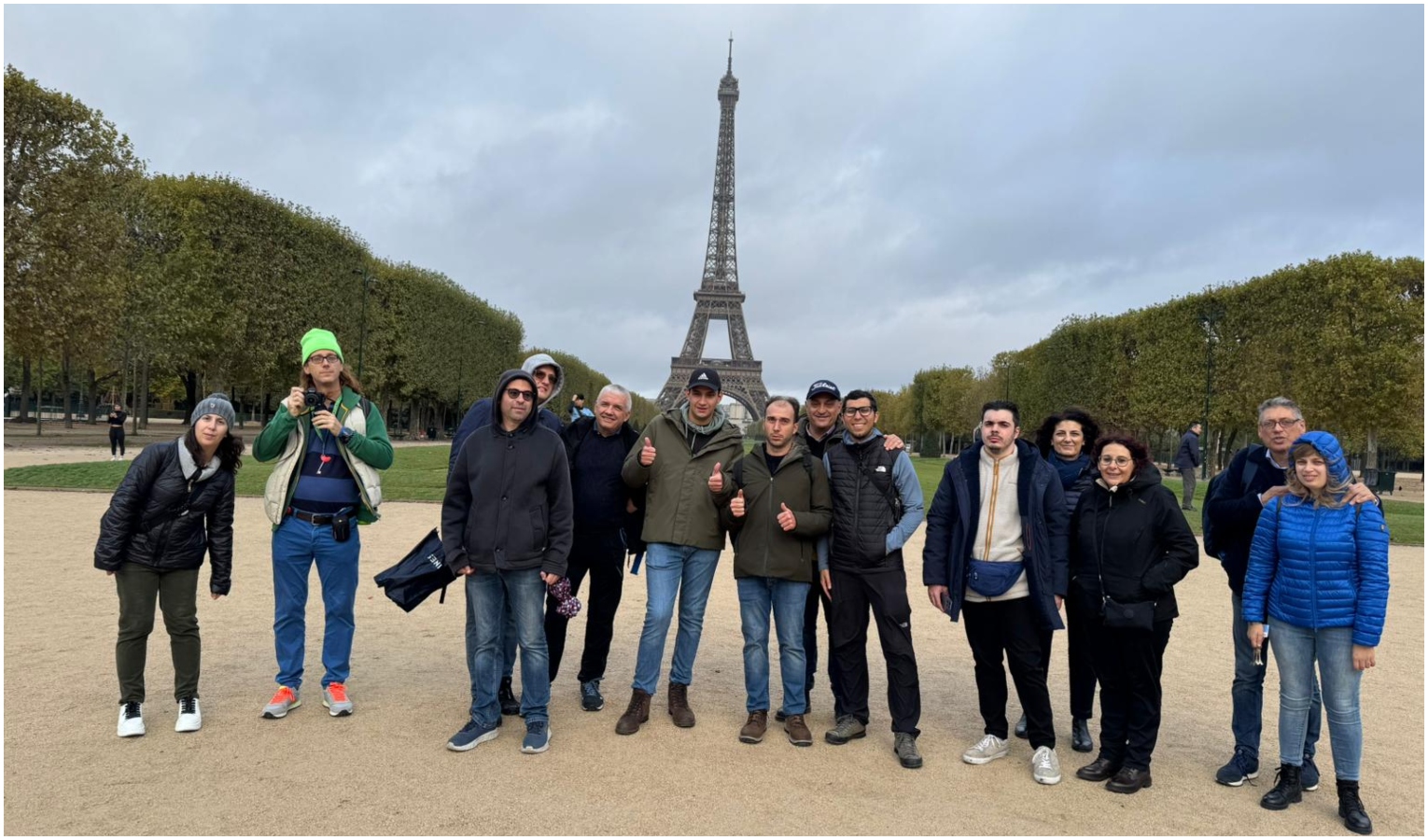 Il prossimo obbiettivo per il 2026 è aprire un luogo di produzione di pasta secca anche a Genova I ragazzi della Luna Blu sotto Torre Eiffel