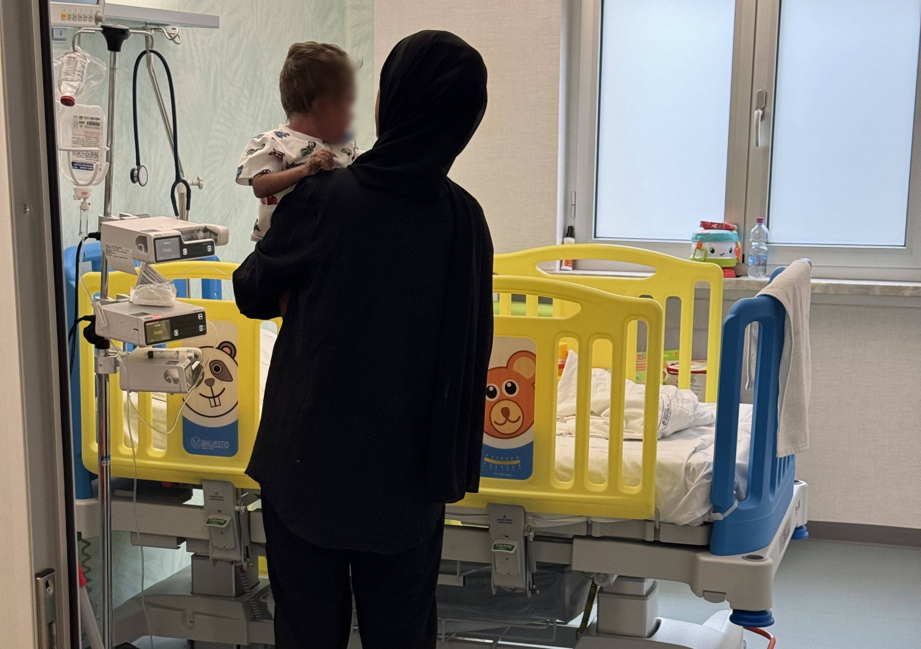 Dalla Striscia di Gaza al Gaslini, accolta una bambina di 3 anni per cure mediche